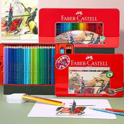 Faber Castell 1158 Kleurpotloden Op Waterbasis Verfpotloden 12/24/36/48/60 Stuks Set Professionele Kleurpotloden Voor Tekenen