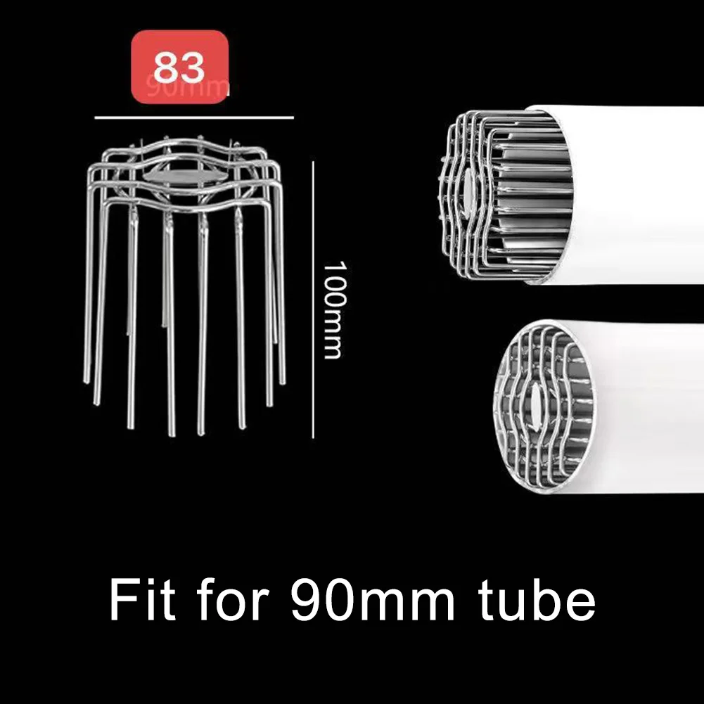 Mesh Drain Pipe Protector Outdoor Balcony Floor Drain Cover For Garden And Patio PVC Pipe Insert Design Prevents Debris Clogging