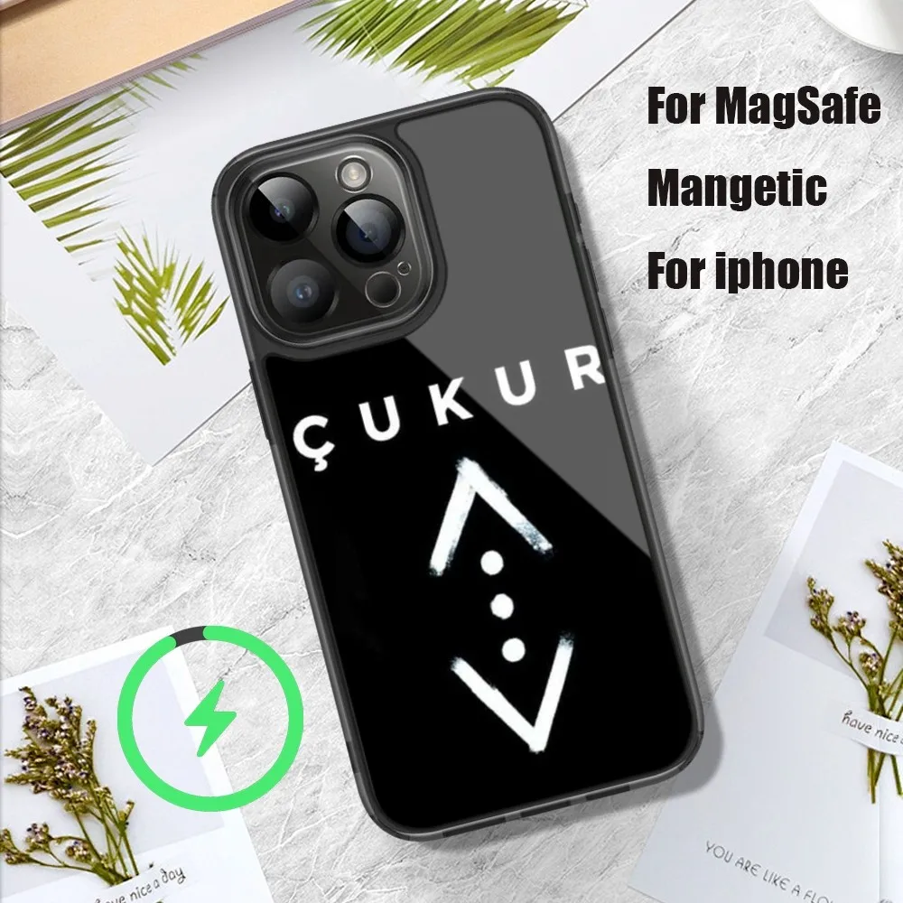 T-Turkey C-Cukur TV Phone Case For iPhone 11 12 13 14 15 Pro Max Plus Mini Magsafe Magnetic Wireless Charging Shell