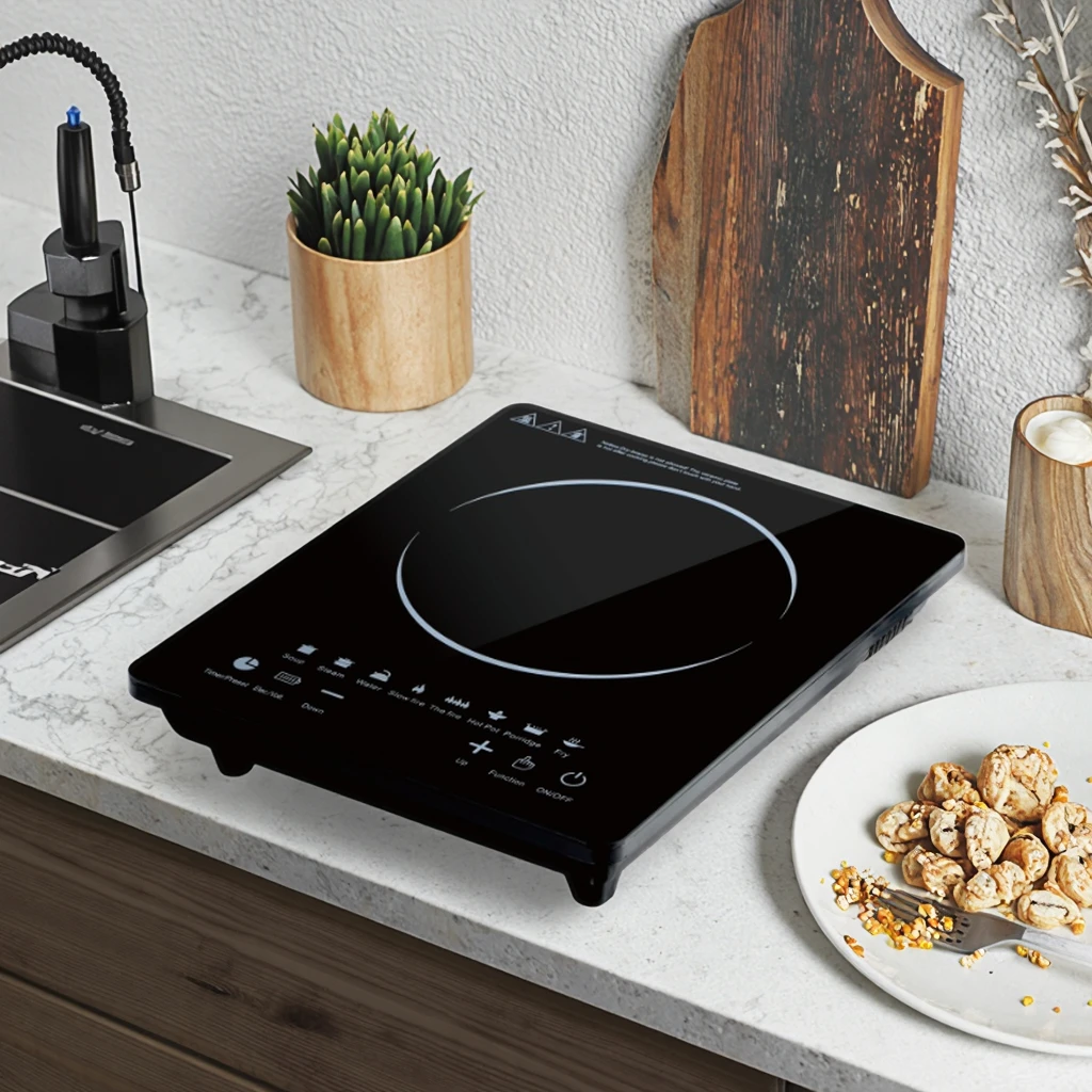 2200W Touch Induction Cooker Portable Table Top for Home Appliance OEM ODM Electric Induction Hob