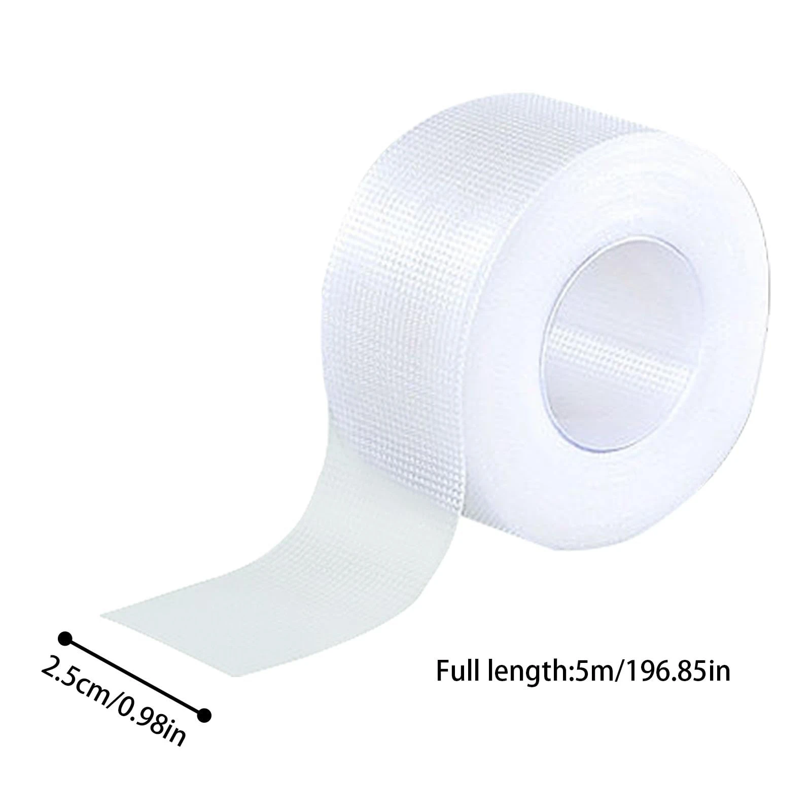 5mX2.5cm/Roll Anti-Wear PE Heel Sticker Tape Heel Patch Protector Strong Adhesive First Aid Blister Foot Pad Heel Inserts Grips
