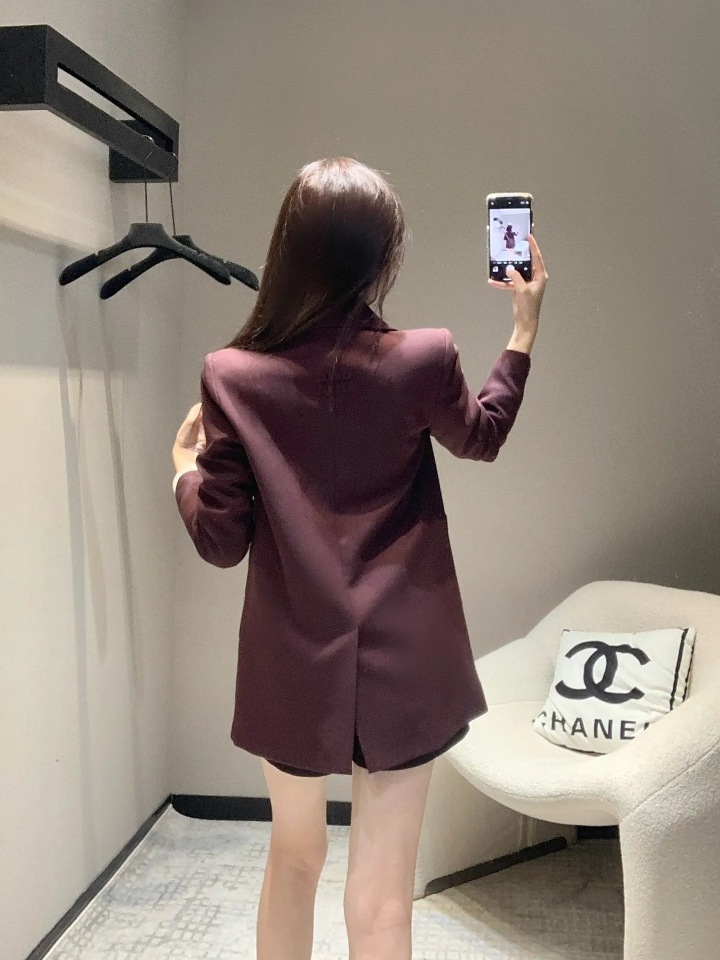 Elegant Wool Blend 2024 Woman Clothing Korean Lady New in Jackets Top Outerwears Women's Blazers Clothes Coats Dress Suit Jacket