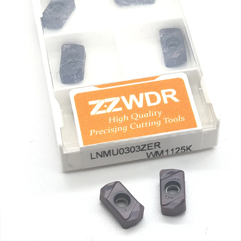 ﻿Fast Forward Feed Milling Inserts LNMU0303ZER WM1125K Lathe Tool High Quality Turning Tool For Stainless Steel