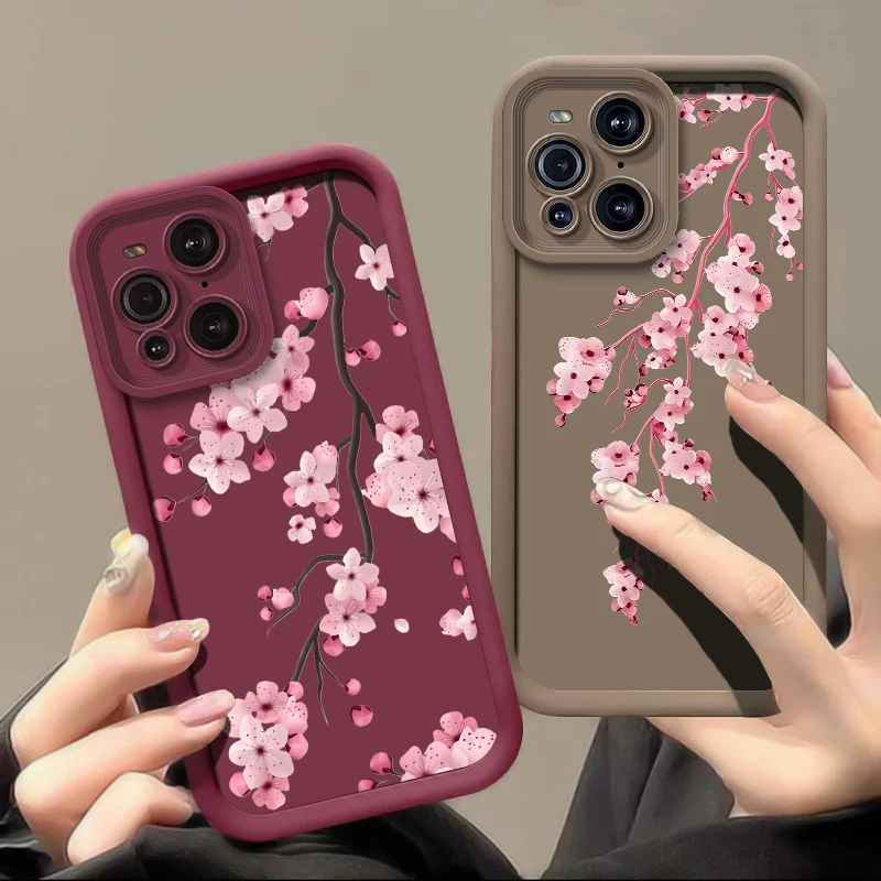 Coque de téléphone en TPU souple, étui antichoc en Silicone à motif floral pour Motorola Moto G100 G06 G56 G86 G05 G85 G14 E40 E32 E14 E13