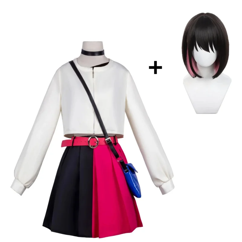 

Anime Cosplay Lazarus Eleina Elena Costume Wig Woman Girls Cute Daily Laser Party Ternox;2,f;5.n;