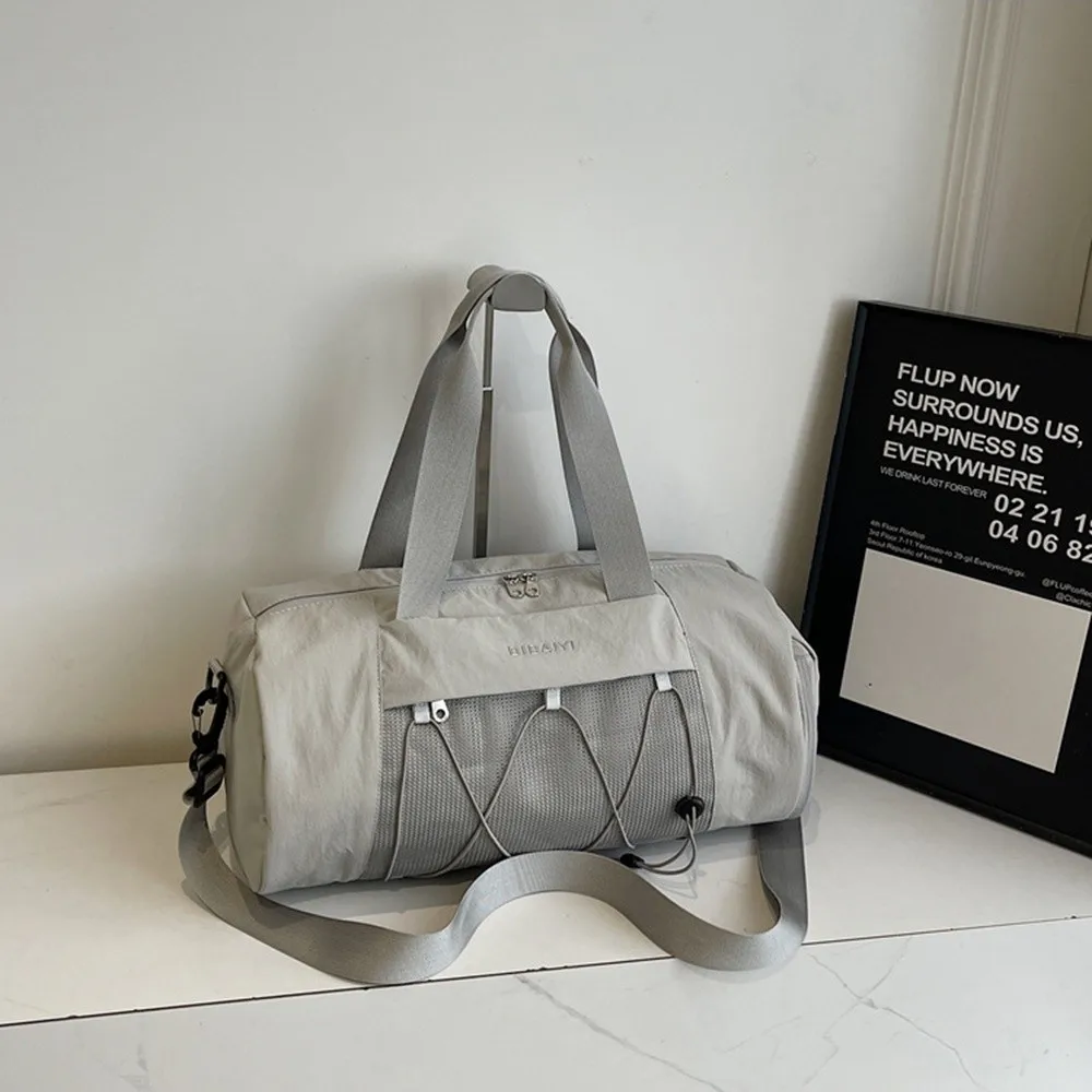 

Korean Style Travel Luggage Bag Large Capacity Dry and Wet Separated Gym Bag Carrying Single Shoulder Sports Fitness Handbag