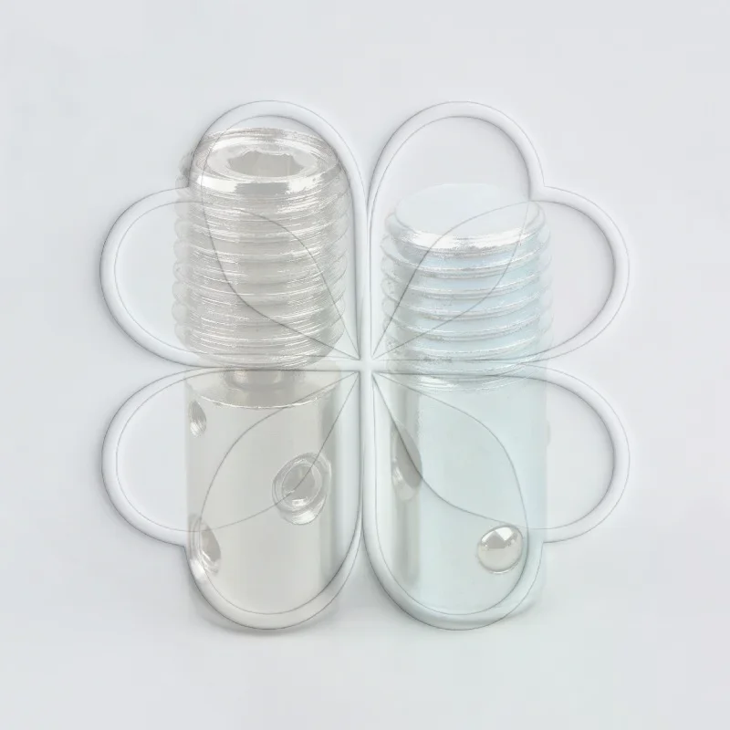 M16 Screw Rotation Adapter Snap On Type for Realistic TPE Silicone Dolls Fast Head Replacement Flexible Connector