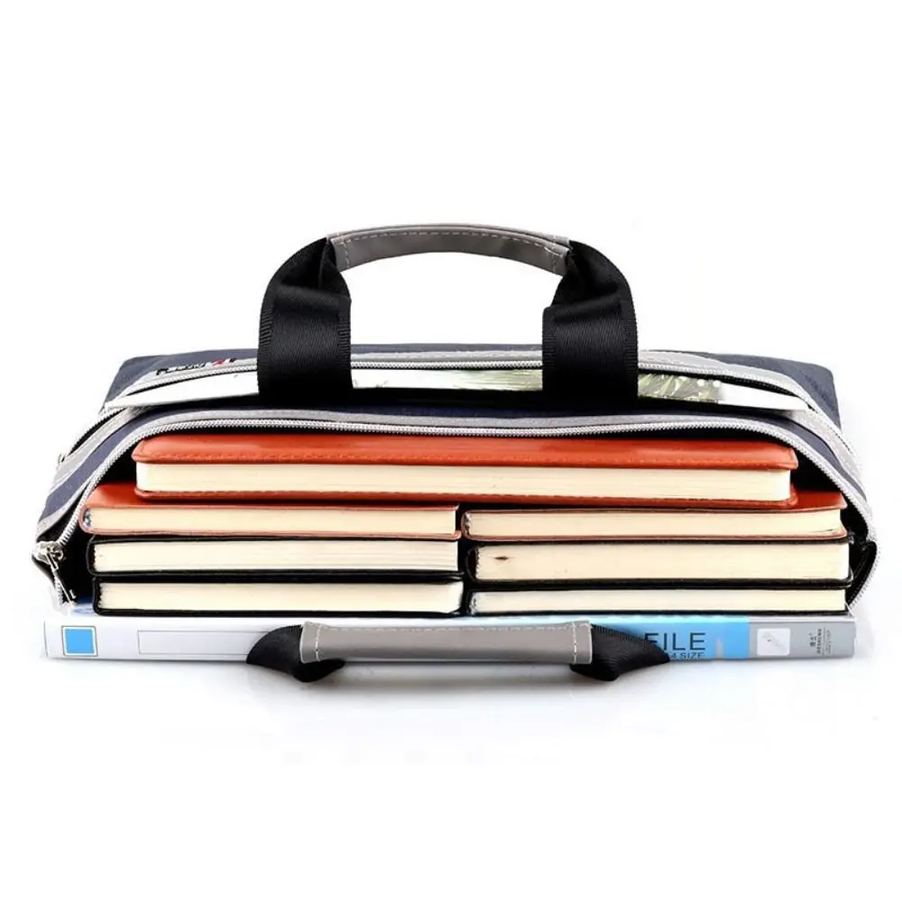 

Large Capacity Documents File Bag Oxford Cloth Paper Organizer Business Briefcase Multifunctional Waterproof A4 File Folder