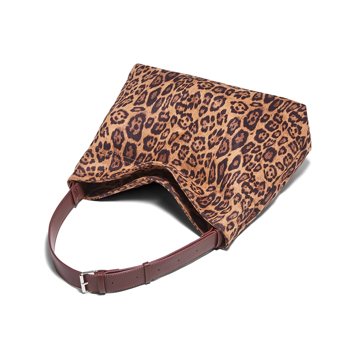 FOXER Women Large Capacity Shoulder Bag Oversize Handbag Lady Leopard Print Fashion Tote Bag