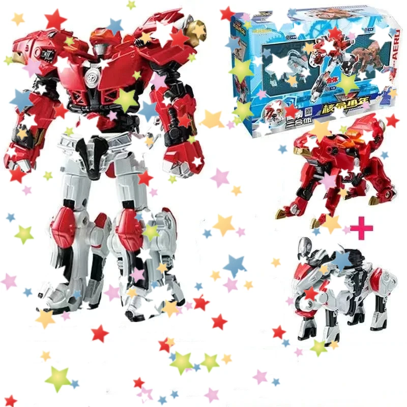 

new 2025 METALIONS Transforming Animal to Robot Toys Korean TV Animation Deformation Lion/Sheep/Scorpion Toys