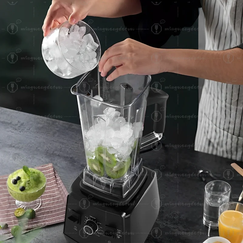 Fully Automatic Wall-Breaking Machine Commercial Blender High Power Stationary Mixer Food Processor Ice Smoothie Juicer Kitchens
