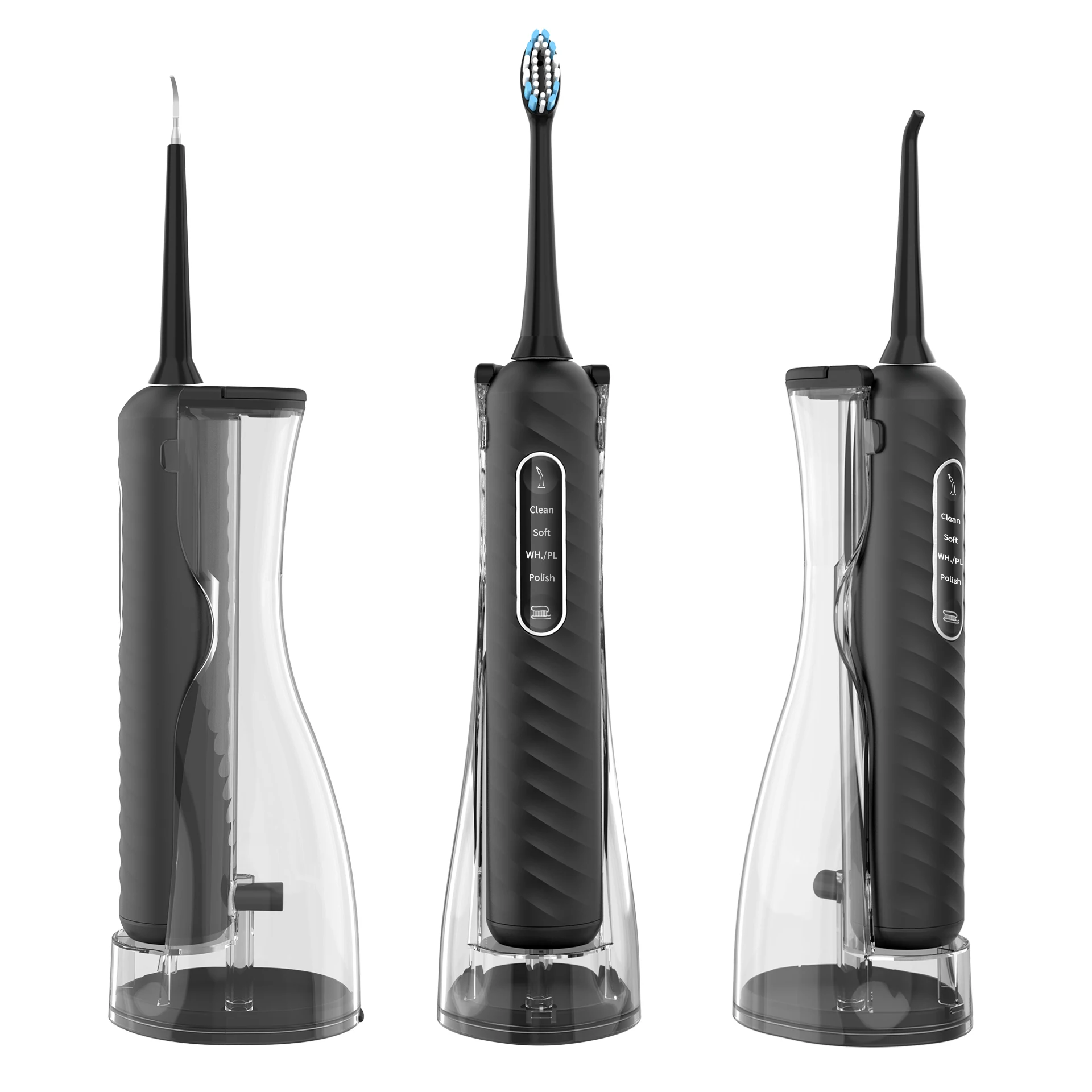 3 In 1 Oral Irrigator And Sonic Electric Toothbrush With 180ml Water Tank Professional Floss Tooth Cleaner