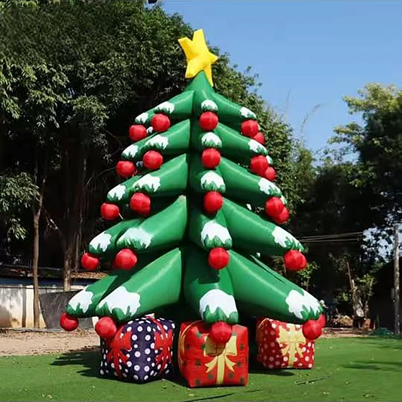 Énorme arbre gonflable avec ventilateur gratuit de 8mH pour la décoration de l'entreprise