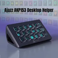 Ajazz AKP153 Desktop Helper Console Wired Panel Controller Live Streaming Tuning Mini Keyboard Programmable Video Shortcut Keys