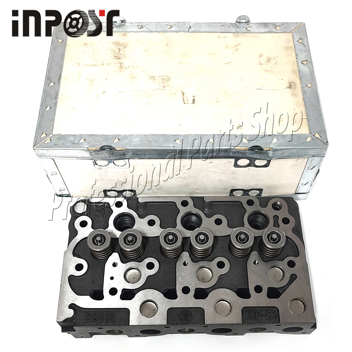 D1302 New Cylinder Head Assy With Valves Spring For Kubota D1302 Engine