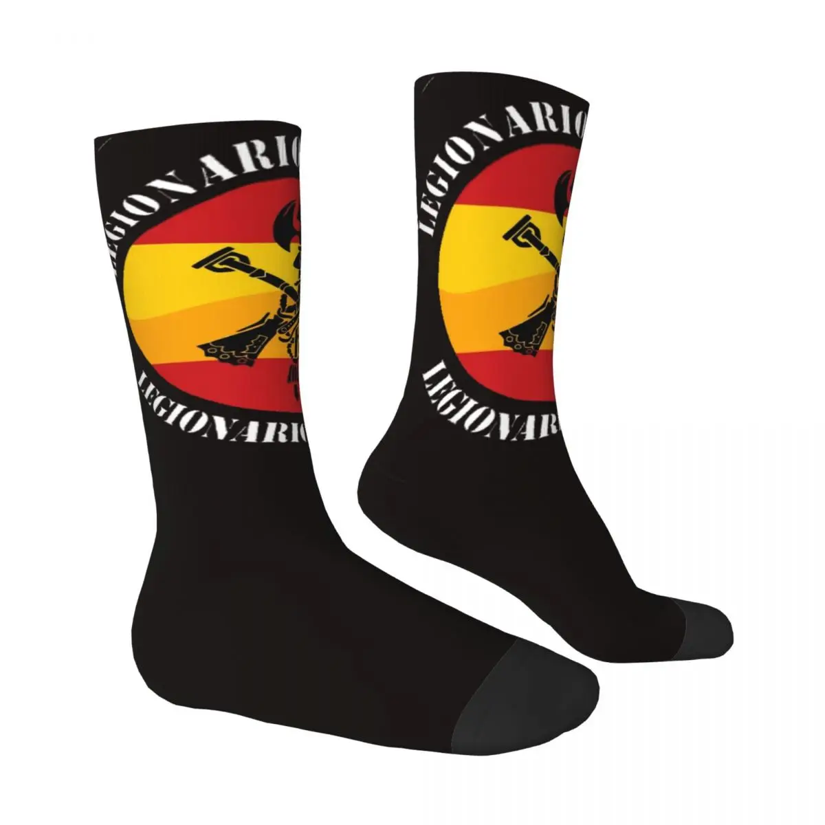 Spanish Legion Unisex Winter Socks Hiking Happy Socks Street Style Crazy Sock