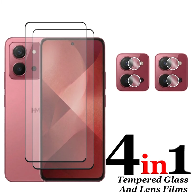 For HMD Crest 2 Pro Glass For HMD Crest 2 Tempered Glass 2.5D Full Cover Glue HD Screen Protector For HMD Crest 2 Pro Lens Film