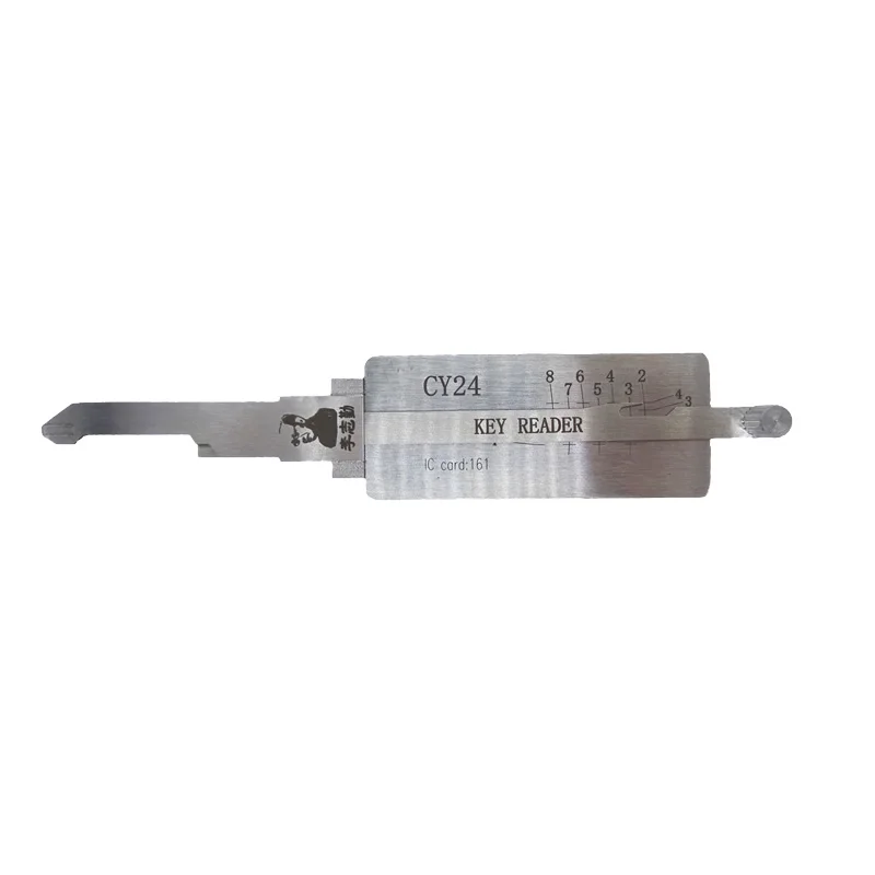 Original Lishi CY24 2-in-1 Lock Pick Direct Reader Ignition Car