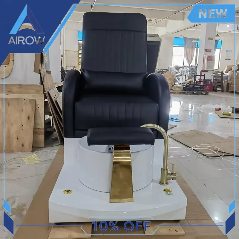 for Professional Pedicure Chair Foot Spa Bath Nail Art Salon Furniture with Storage Grid Comfortable Sofa for Manicure