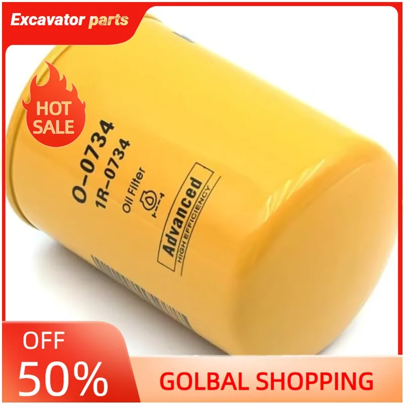 Filters 1R-0734 smeeroliefilterpatroon 1R0734 P555680 LF654 BT364 C-5504 SO 654 (O-0734)