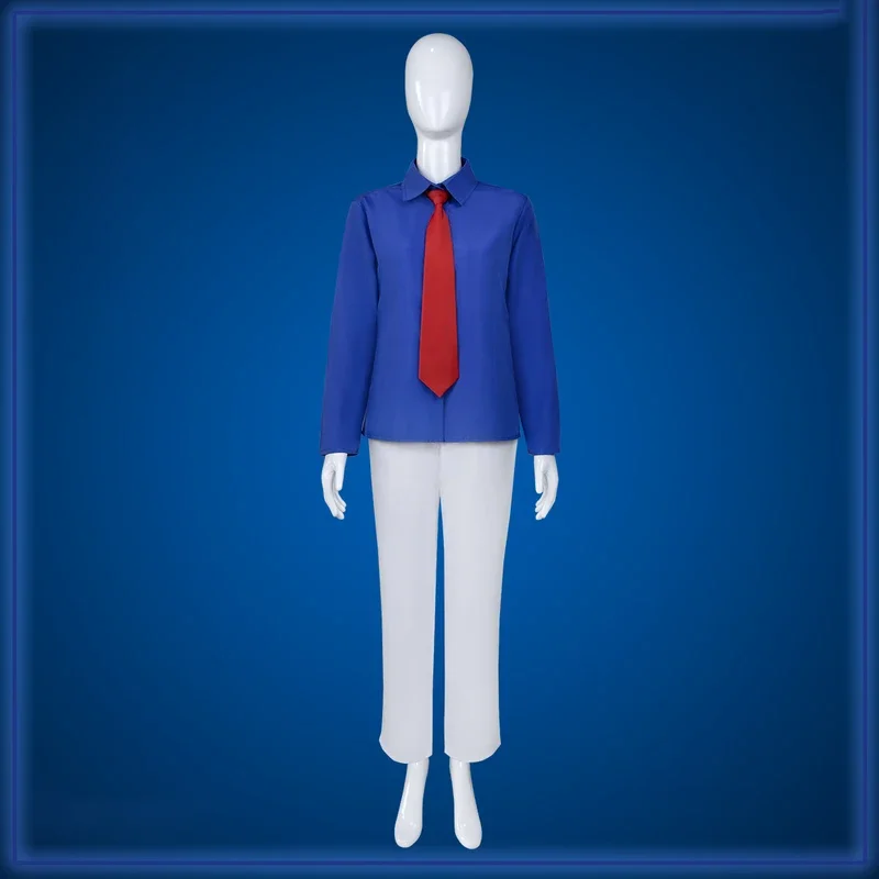 Nan8 для взрослых и детей Конан, детский костюм для косплея в стиле аниме, очки Kafei kiddo, белая форма принца, костюм из ротанга) 4dc