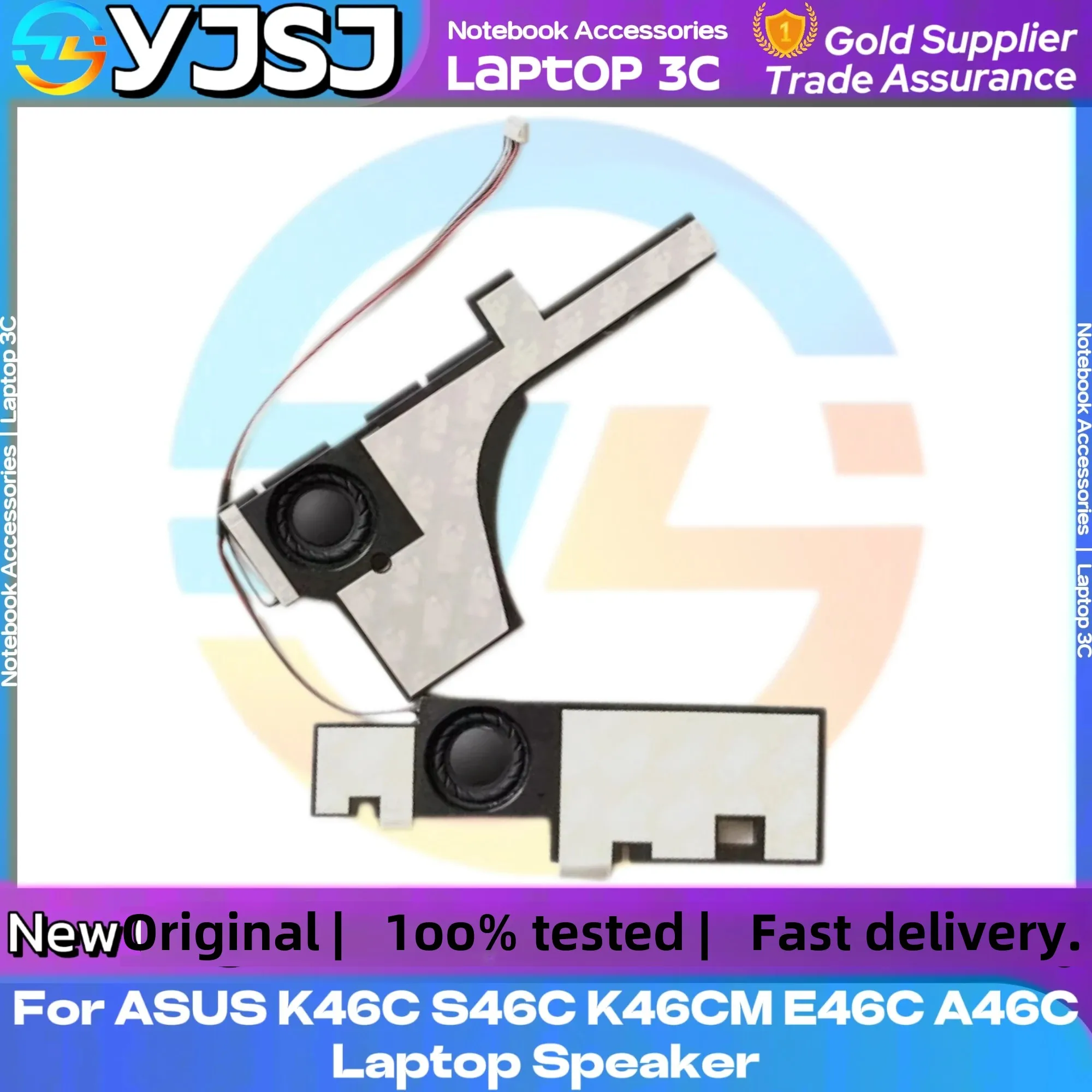 New Original Laptop Speaker Set For ASUS K46C S46C K46CM E46C A46C built-in speaker left and right speakers