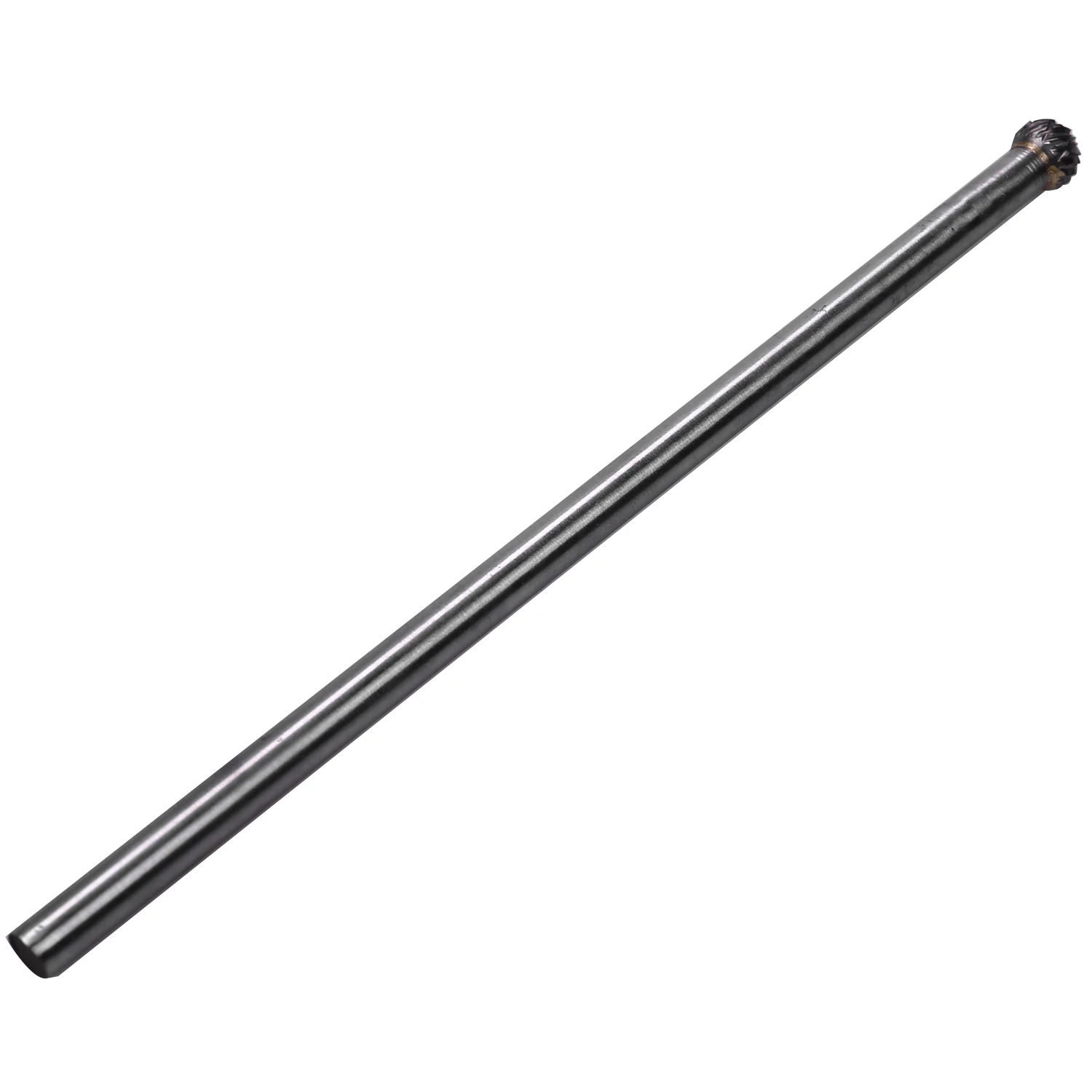 Juego de brocas de carburo de tungsteno de doble corte, rebabas rotativas de largo alcance de 4 piezas, vástago de 1/4 pulgadas, 6 pulgadas