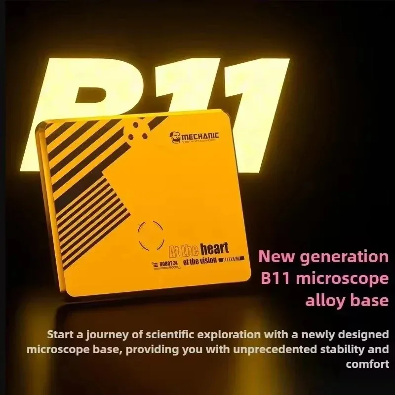 MECHANIC ROBOT Z4 Trinocular Stereo Industrial Microscope 6.5-60X Continuous Zoom Vision 4K 2K HD Camera for PCB IC Repair Tools