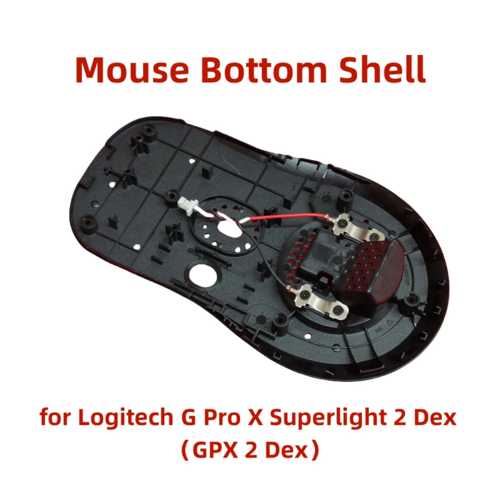 Brand New Replace Mouse Bottom Shell for Logitech G Pro X Superlight 2 Dex GPX 2 DEX Gaming Mouse Repair Parts