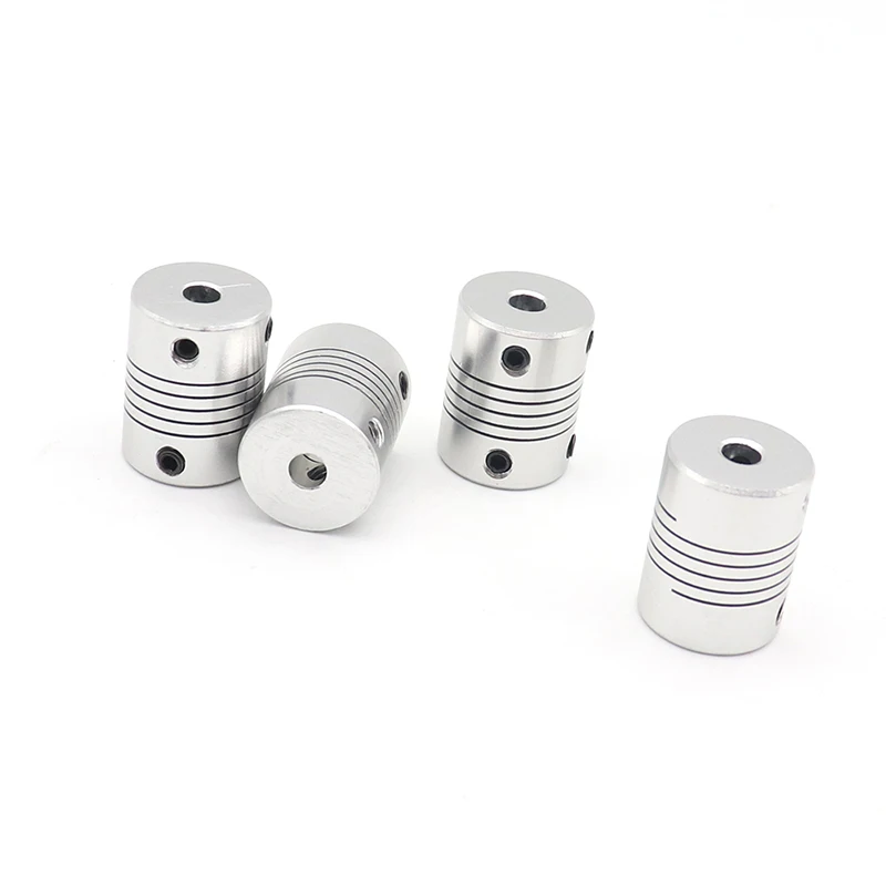 RS-Kupplung, Aluminiumlegierung, elastische Graviermaschine, Wicklung, 3D-Drucker-Teile, Zubehör, Schrittmotor-Koppler, RS-15X20 – Detail 7