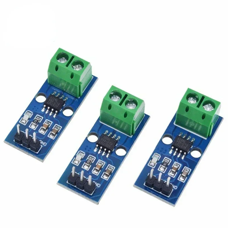 Módulo de sensor de corriente Hall para rango Arduino 5A 20A 30A