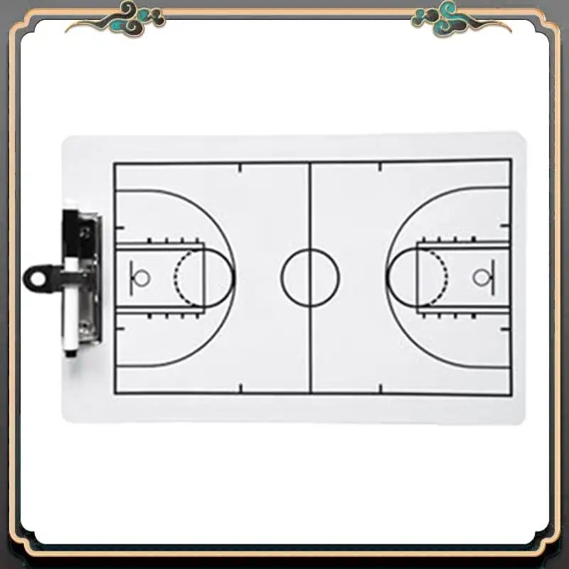 

3Pack Basketball Coach Clipboard, 13.78 X 8.66Inch Dry Erase Coaching Board, Double-Sided Full Marker Board Durable Easy Install