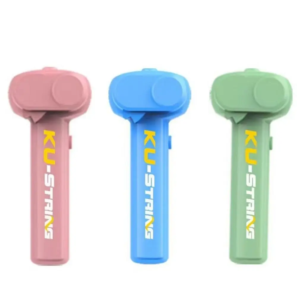 Glow-in-the-Dark Rope Thruster Handheld Adjustable Speed Rope Launcher Toy Long-lasting Range Creative Rope Propeller