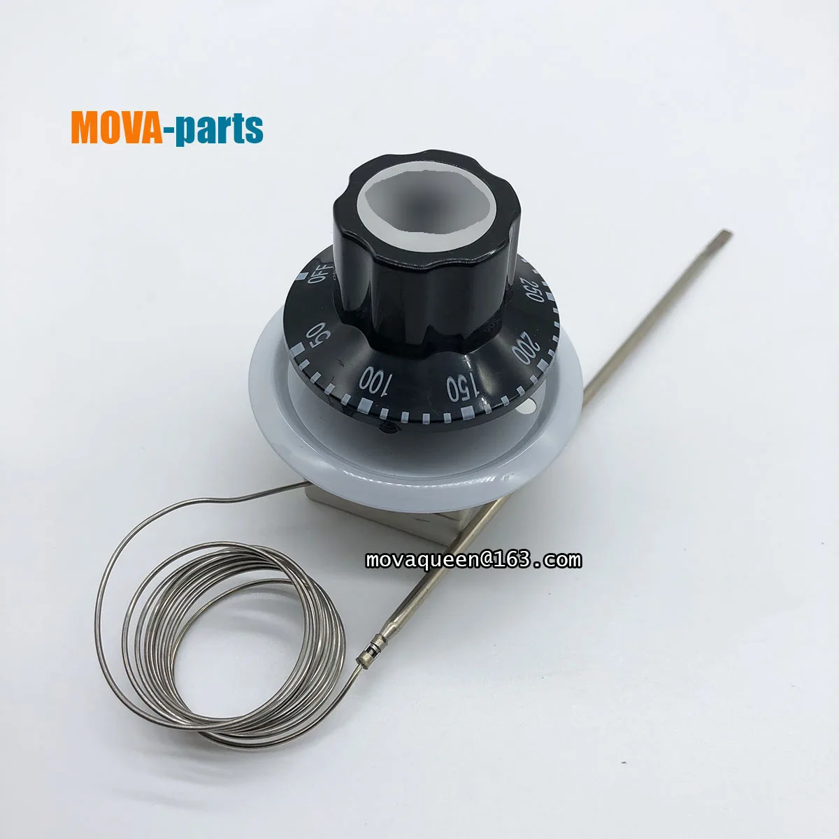 Griddle Oven Fryer Spare Parts 55.13262.010 50-323 Degrees Mechanical Thermostat With Knob