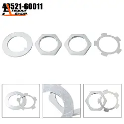 Areyourshop Front Axle Hub Spindle Lock Nut Washer Kit 43521-60011 For Toyota Hiluxs 4352160011 Axle Nuts Parts Car-Styling