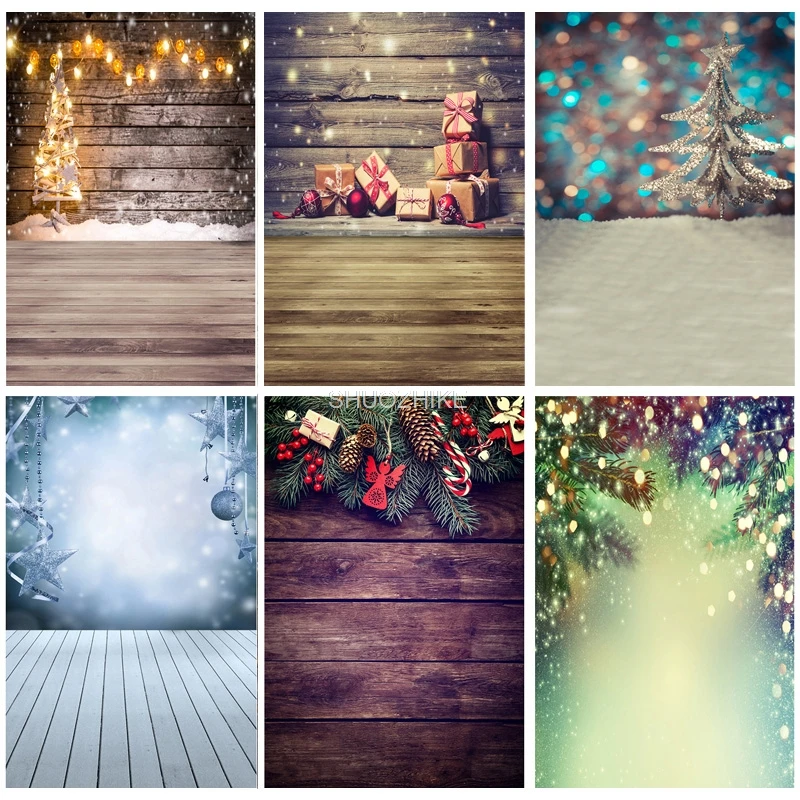 

Photorealistic Fabric Christmas Theme Photography Background Children Portrait Backdrops For Photo Studio Props 1911 CXZM-39