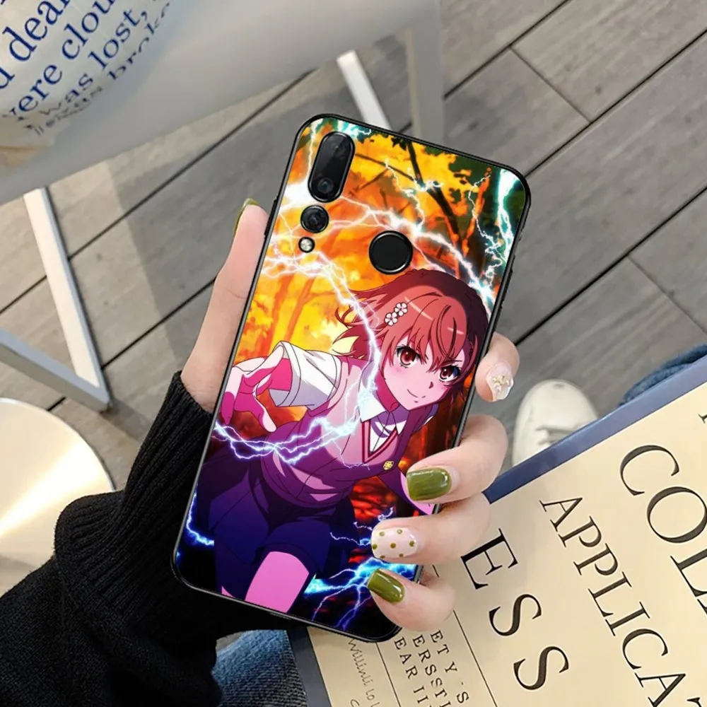 Anime M-Misaka Mikoto Cute Phone Case For Huawei Y9 6 7 5 Prime Enjoy 7s 7 8 Plus 7a 9e 9plus 8E Lite Psmart Shell