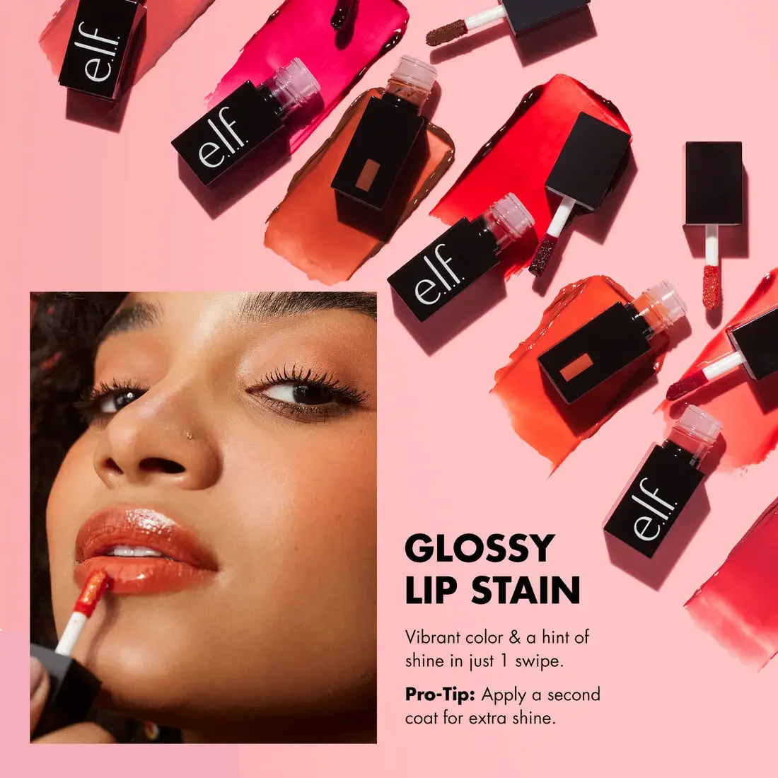 

Elf New Mirror Black Tube Lip Gloss 3ml Moisturising Lipsticks Lip Glaze Lasting Hydration Makeup Original Cosmetics Elf Beauty