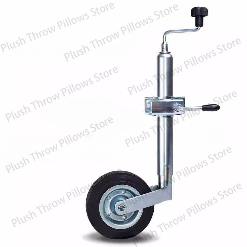 

European hand-cranked trailer jack guide wheel top shake lift RV parking bracket outriggers accessories
