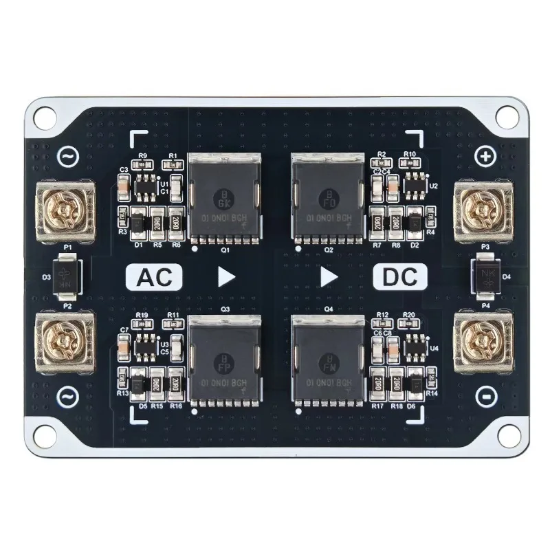 High current bridge, synchronous ideal rectifier bridge, bridge stack, active rectifier, ideal diode, LT4320-level module