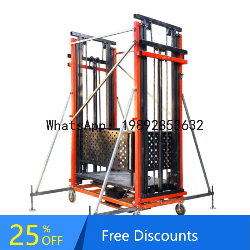 

YFY 1000kg Load Capacity Mobile Foldable Electric Hydraulic Scaffolding Lift Hydraulic Lifting Platform