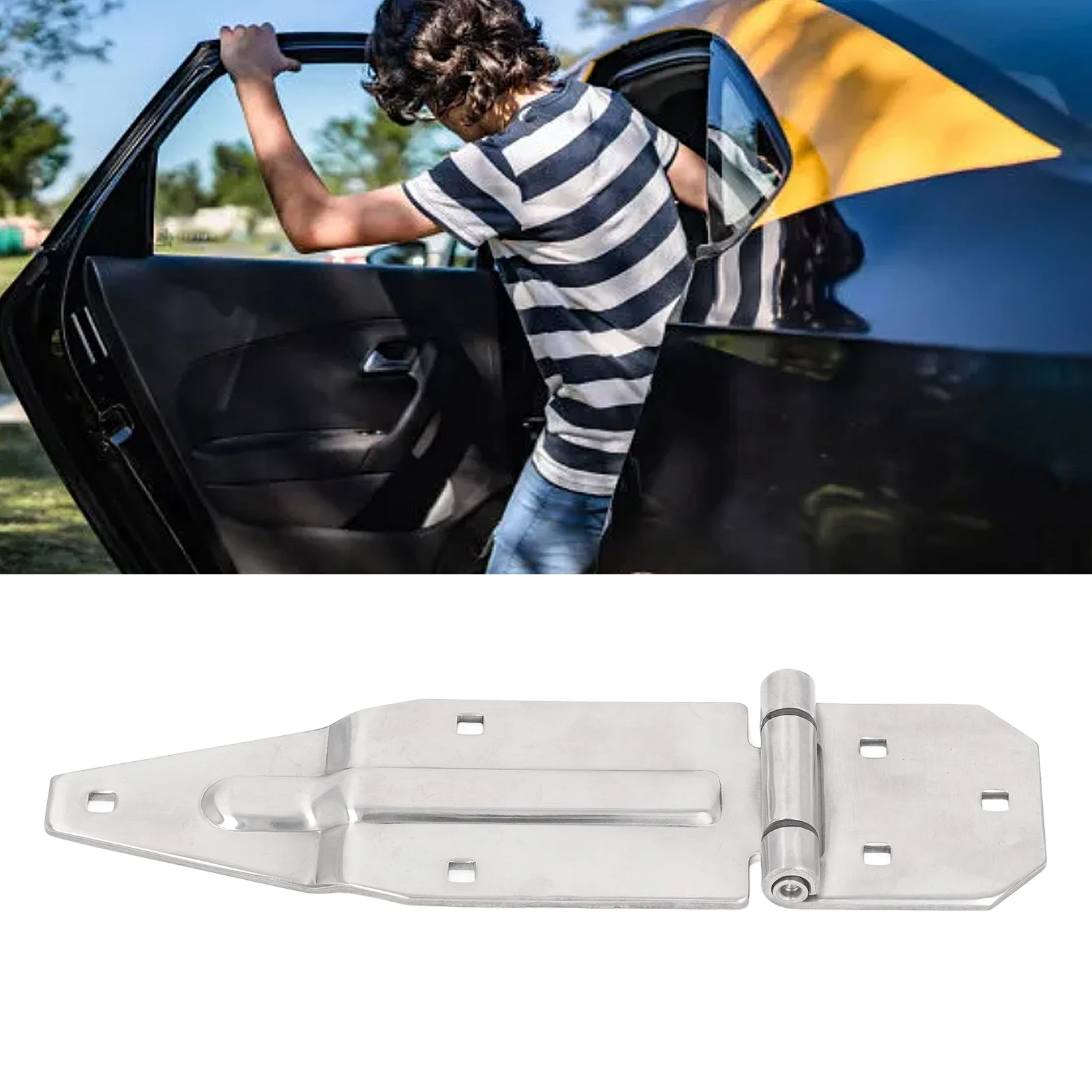 Door Hinge Cover Trim Stainless Steel Car Exterior Accessories For Carriage Toolbox TYJH04