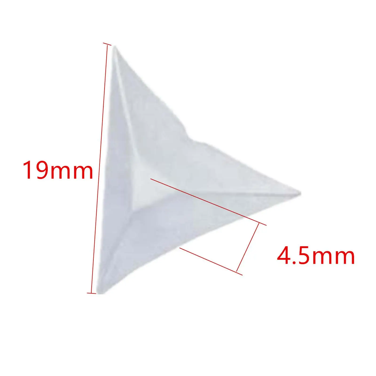 Angle de meuble triangle anti-poussière, protecteur d'angle pour meubles, 100 pièces, 200 pièces