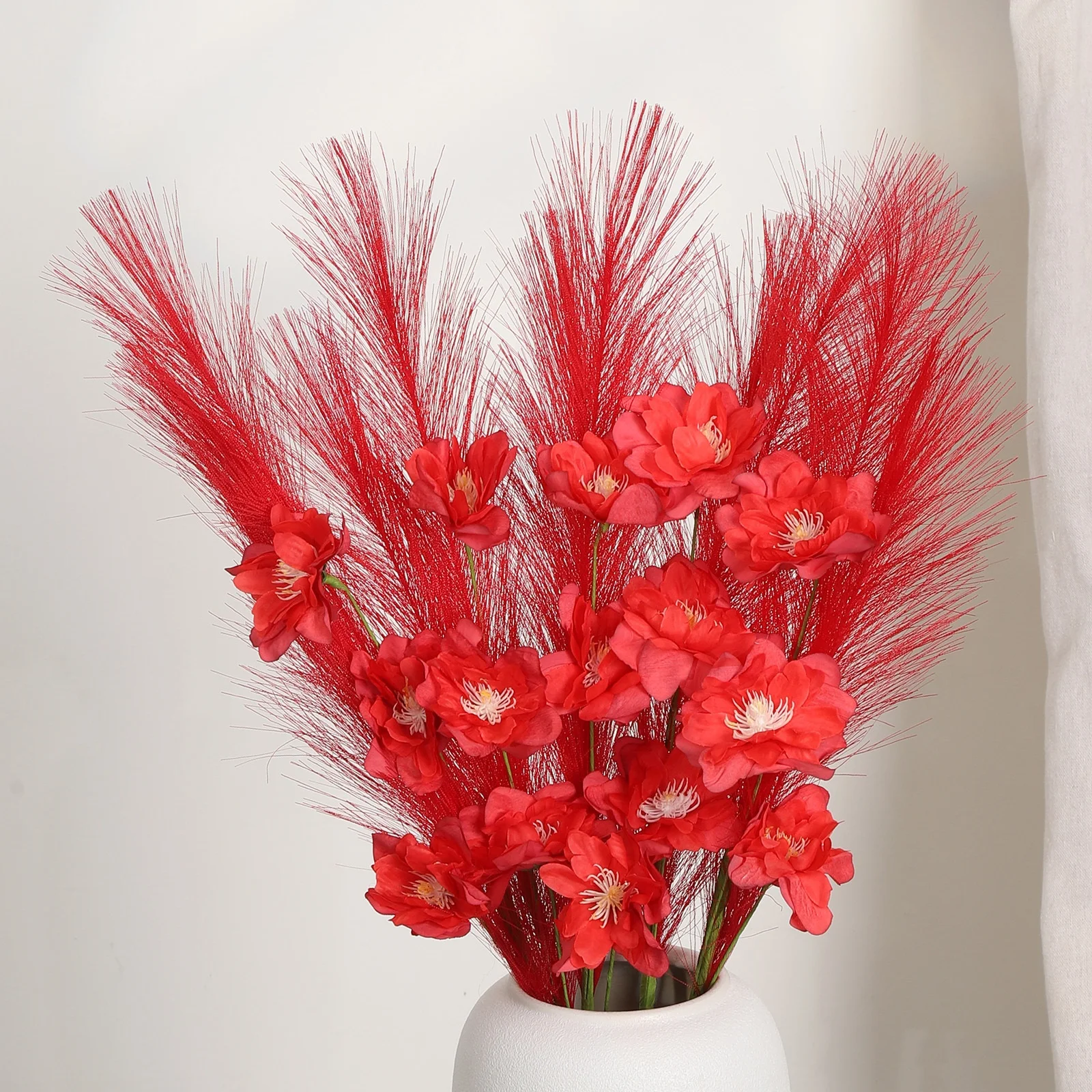 Artificial Silk for reed Flower for Wedding Favors Home Decoration Holiday Party Setup Studio Photography Floral Arrangement