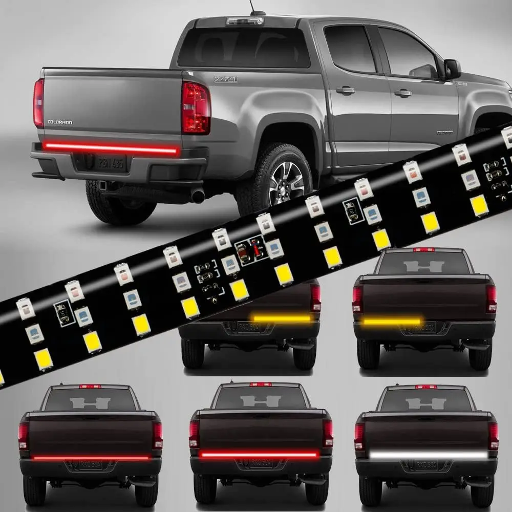 432led 48/60 Inch Auto Truck Achterklep Licht Bar 12V 5 Functie Led Remlicht Strip Richtingaanwijzer Waarschuwing Achteruitrijlicht Waterdicht