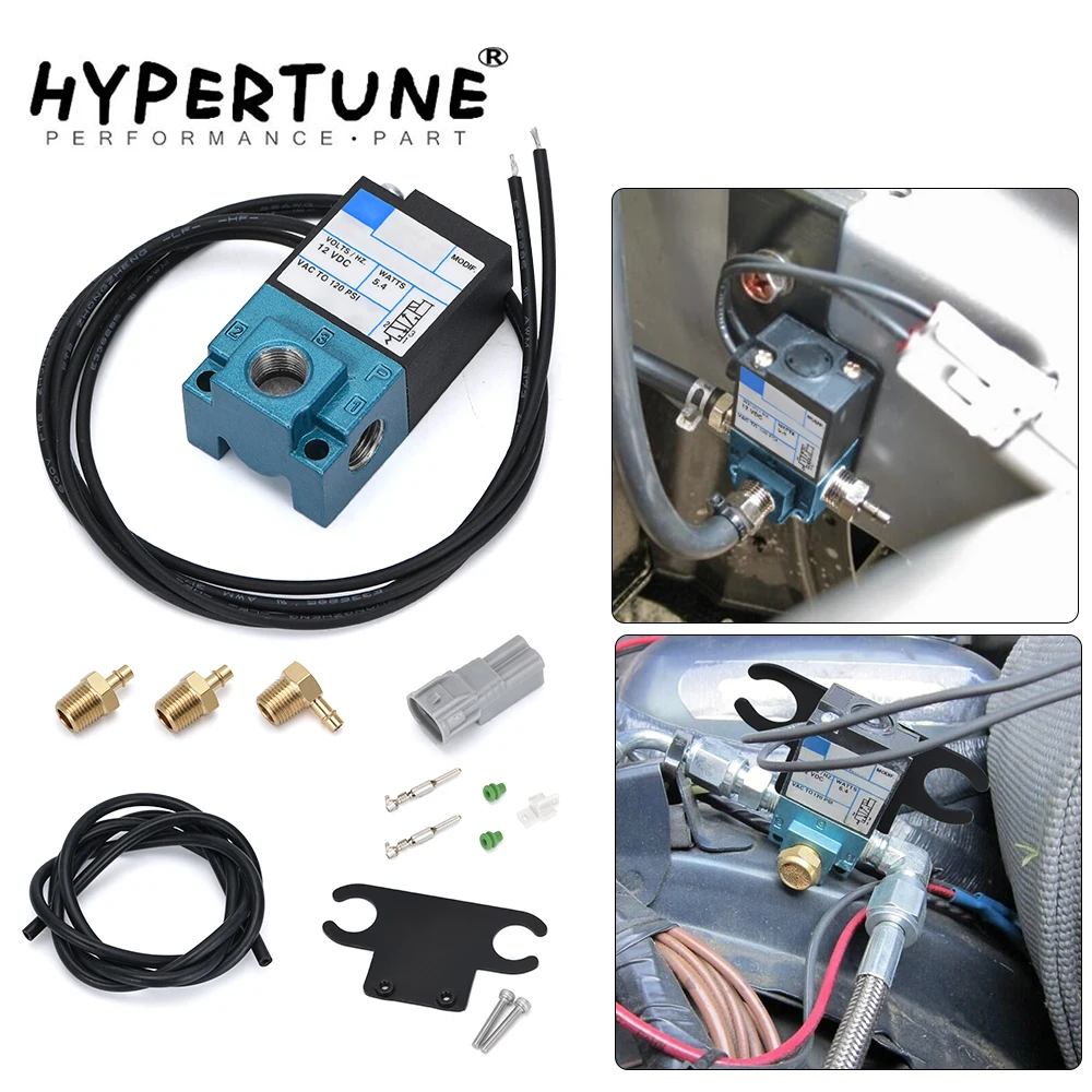 Hypertune - ECU 3 Port Electronic Turbo Boost Control Solenoid Valve For Subaru WRX STI FXT 02-07 HT-ECU02