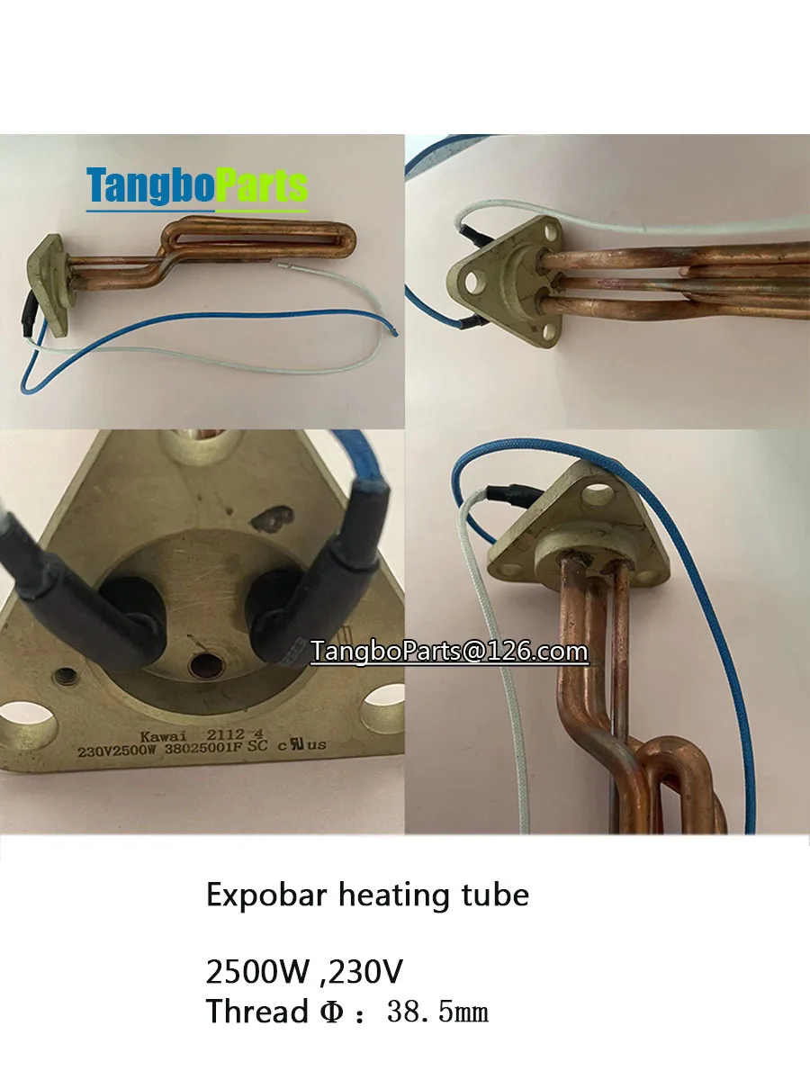 Coffee Machine Spare Parts Boiler Heating Tube For Expobar E61 NUOVA Faema Coffee Maker