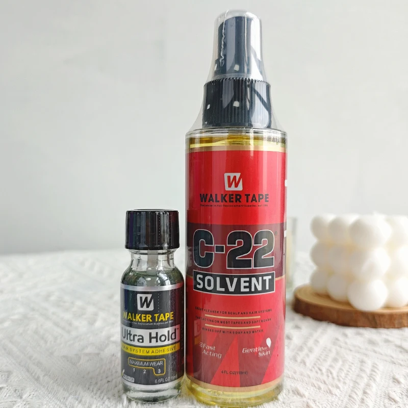 

15ml lace wig glue and 118ml C22 Strong Hold Toupee Glue Front Lace Wig Glue Ultra Hold Hair Adhesive Glue Adhesives Hair glue