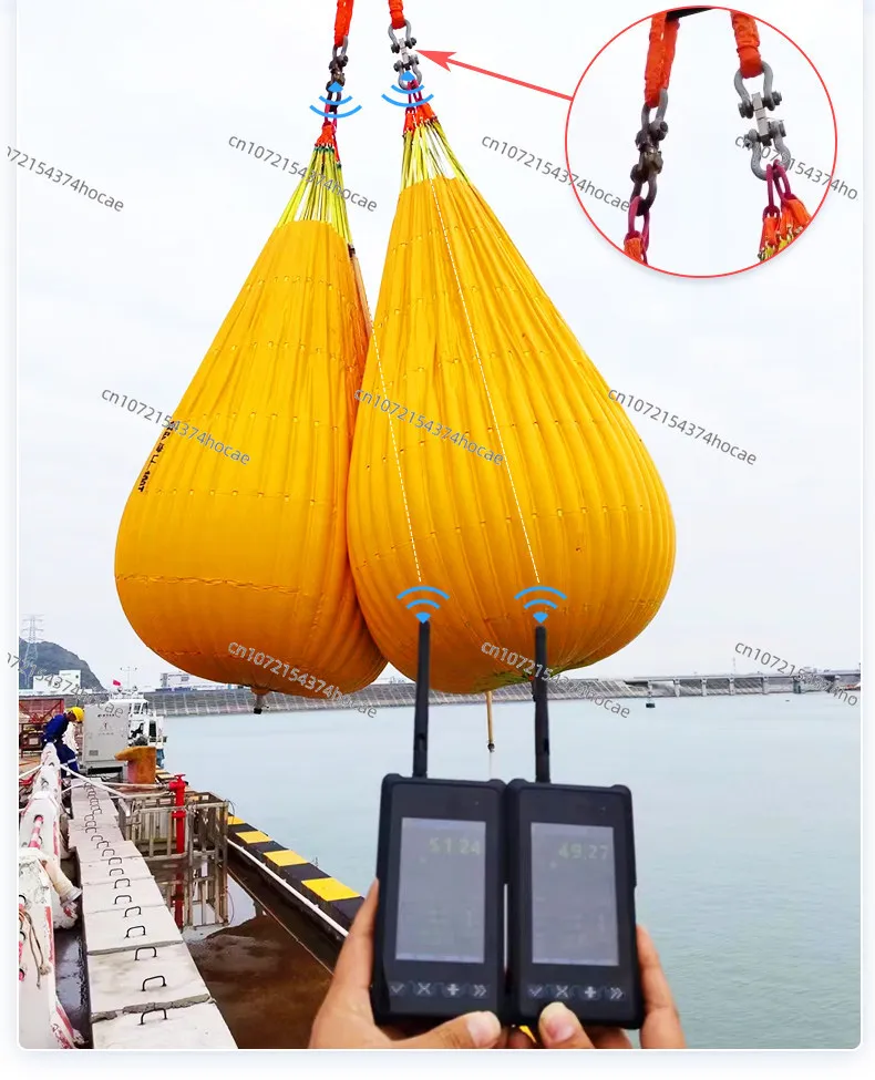 

Wireless Digital Force Gauge, Load Cell, Marine Dynamometer, Crane Hook Scale for Port & Ship