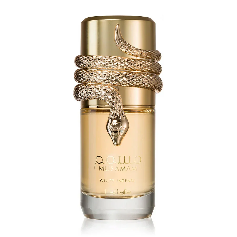 Lattafa Musamam White Intense – Perfume Árabe Unisex 100 ml, Fragancia Pura, Intensa y Sofisticada para Hombres y Mujeres, Fragancia auténtica y exclusiva